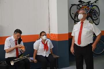 Concierto de la Banda Municipal de Telde en homenaje a Protección Civil/TA